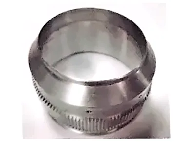3-axis CNC machined aluminum ring, precision bored
