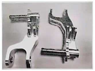 5-axis CNC machined aluminum bracket assembly