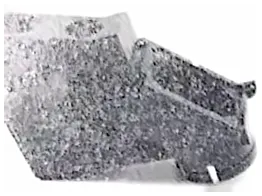 5-axis CNC machined structural component in aluminum