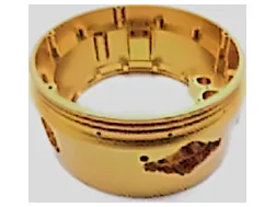 5-axis machined optical housing component