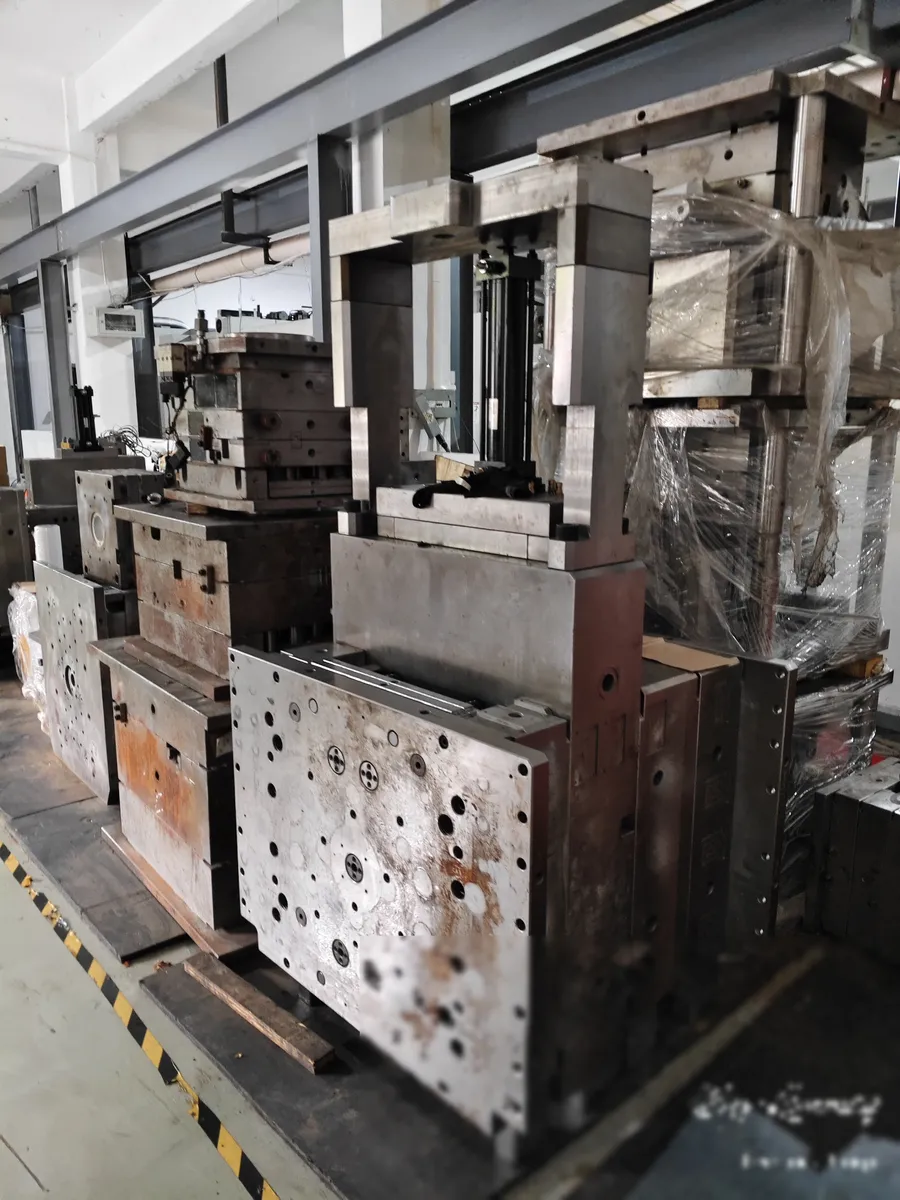 die-casting mold sets in the tool room