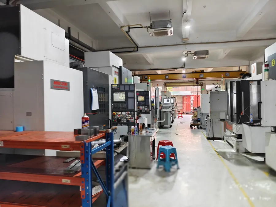 CNC machining shop