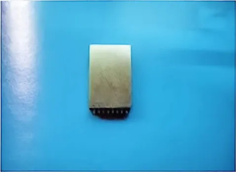 precision mold core and cavity insert (EDM finish)