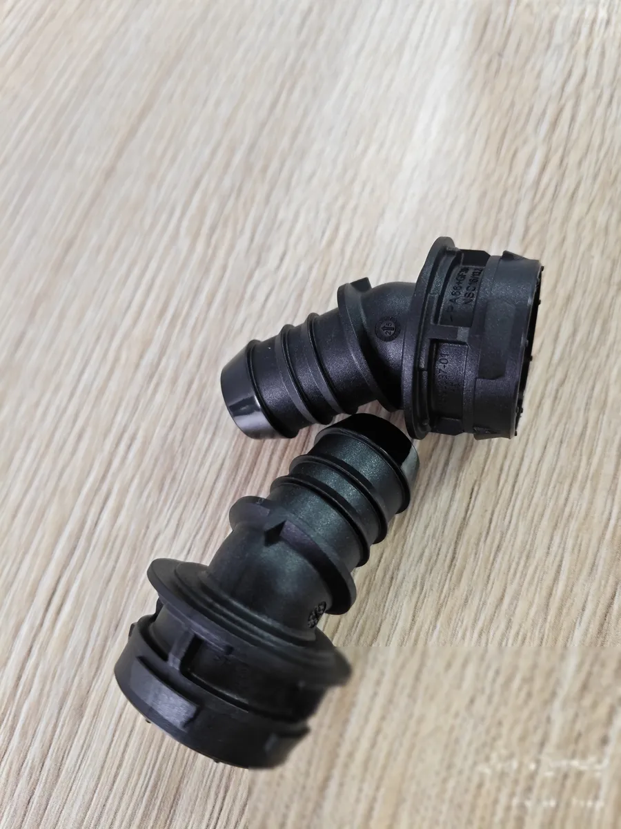 machined plastic connector component from mold trial