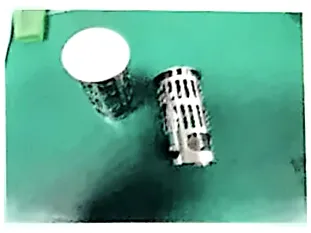 precision turn-mill machined shaft, knurled and threaded
